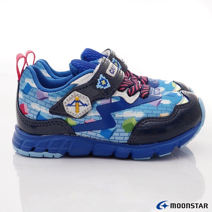 Moonstar日本月星 - 公園玩耍機能童鞋-CRC23385藍(中小童)-機能運動鞋-藍
