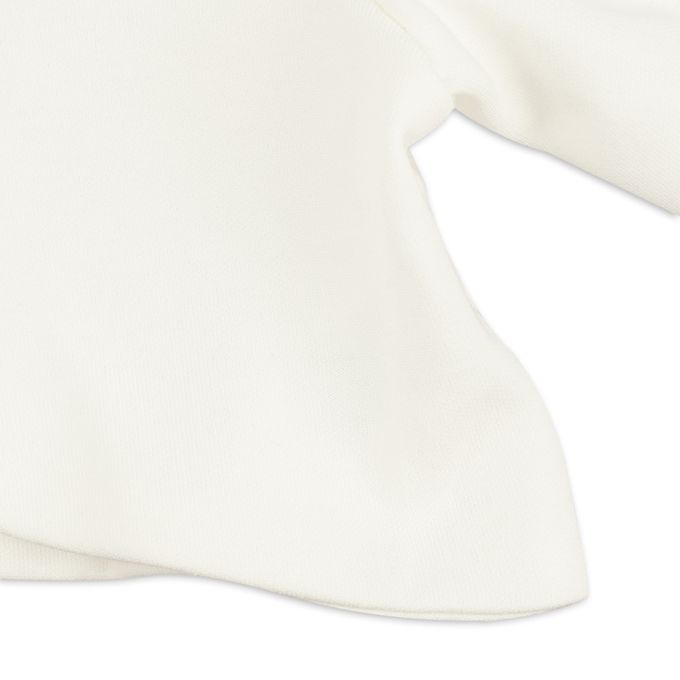 akachan honpo - 外套-附胸花-白色