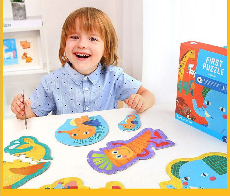 JarMelo - 幼兒大塊拼圖-史前恐龍(33PCS)