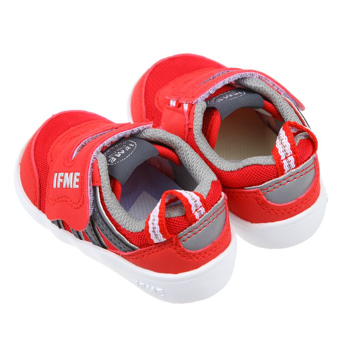 日本IFME - 輕量系列活力紅寶寶機能學步鞋-紅色