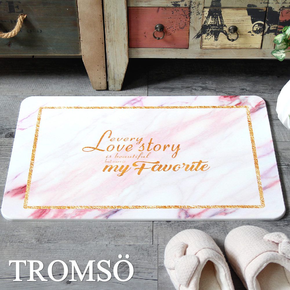 下雨防滑必備！Tromso 居家佈置 廚房防油地墊／腳踏墊/ 珪藻土