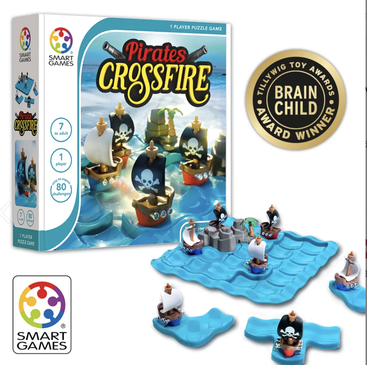 比利時 SMART GAMES - 海賊大戰-7歲以上