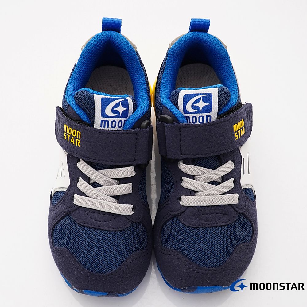 Moonstar日本月星 - HI系列十大機能運動鞋(中小童款)-深藍