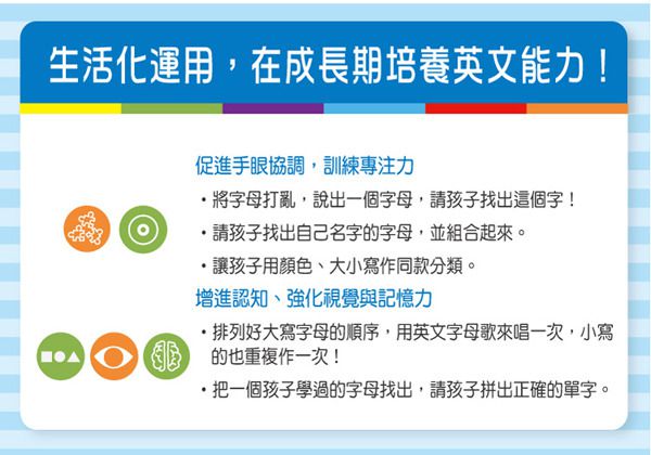 美國瑪莉莎 Melissa & Doug - MD 磁力-英文字母木質磁鐵貼