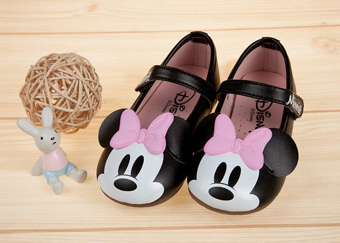Disney 迪士尼 - 迪士尼米妮黑色大眼兒童公主鞋
