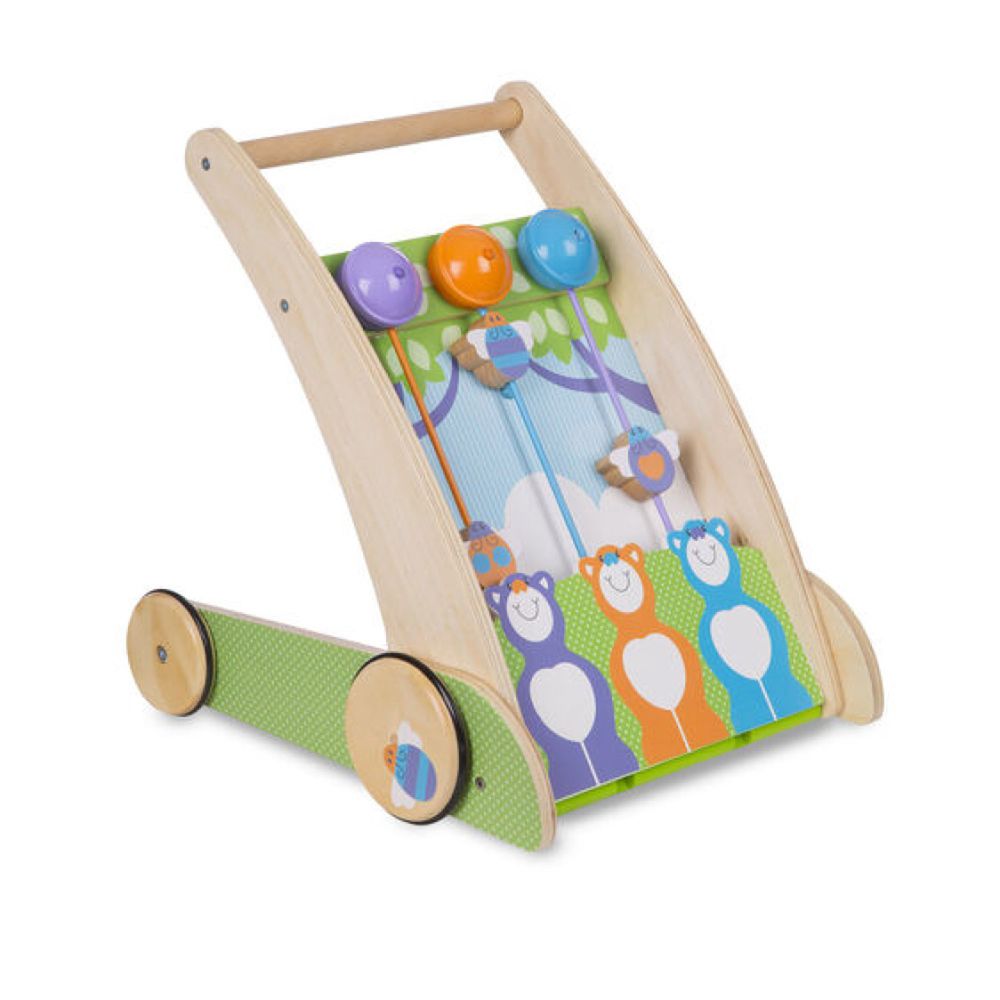 美國瑪莉莎 Melissa & Doug - MD 益智-幼兒啟發-木製學步推車