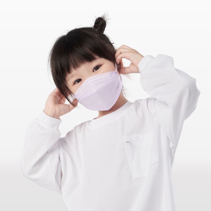 DRX 達特世 - TN95醫用4D口罩 - 馬卡龍四色 (兒童S) - 20入