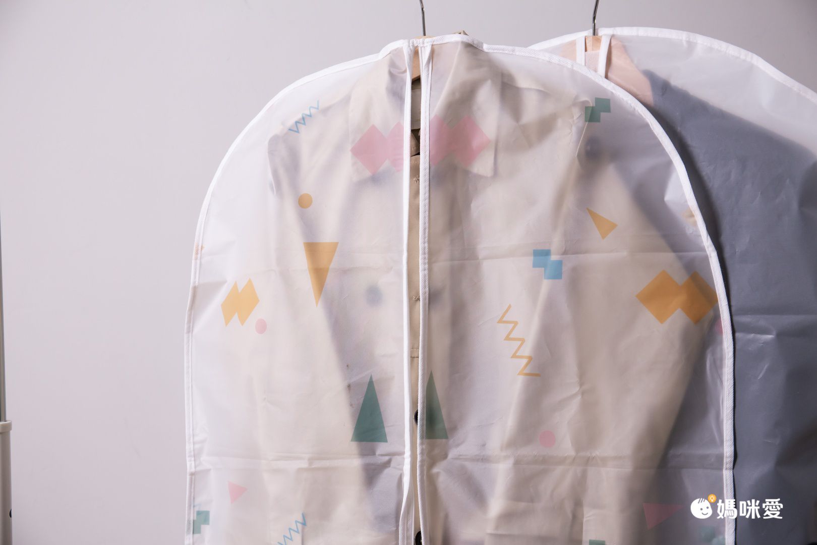 衣物防塵罩收納袋5入組-風車拉鏈款