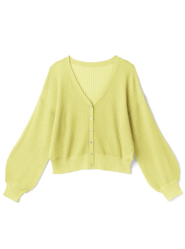 日本 GRL - 嫘縈混百搭透氣薄外套-水藍 (F)