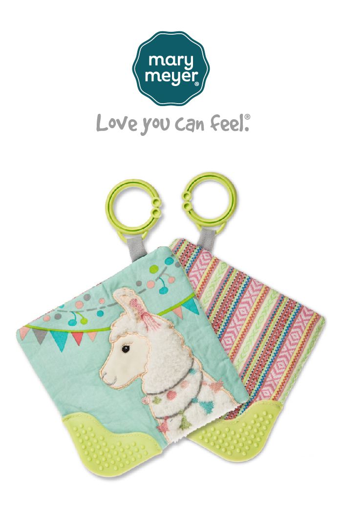 美國 MaryMeyer 蜜兒 - 羊駝臻藏禮盒（手搖鈴＋安撫巾+沙沙紙）