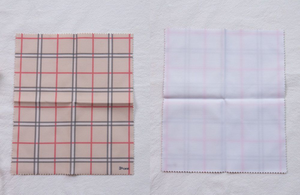 日本 3carat - 口罩必備 王樣防霧眼鏡布[韓製]-千鳥紋-深灰 (18x15cm)