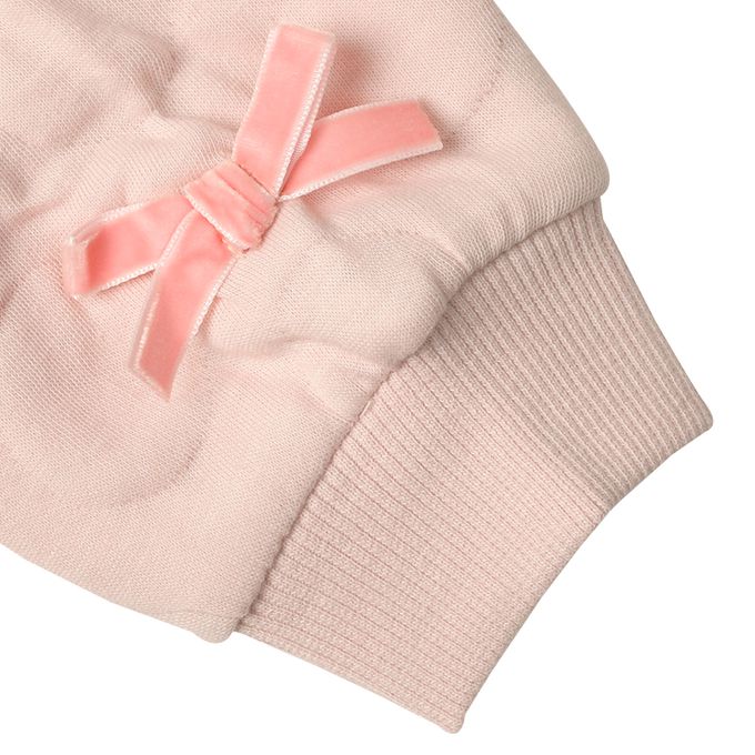 akachan honpo - 鋪棉休閒上衣-粉紅色