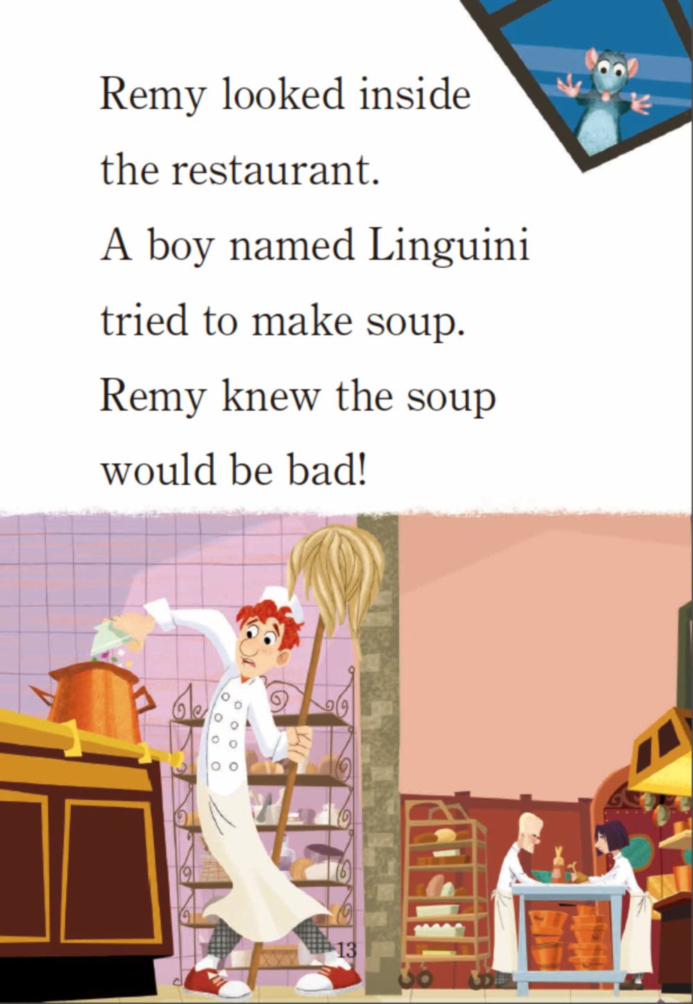 料理鼠王：大塊起司—迪士尼雙語繪本STEP 2