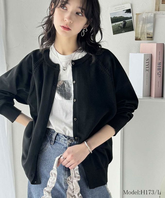 日本 Classical Elf - [必收款] 2WAY輕量百搭薄針織外套-淺灰