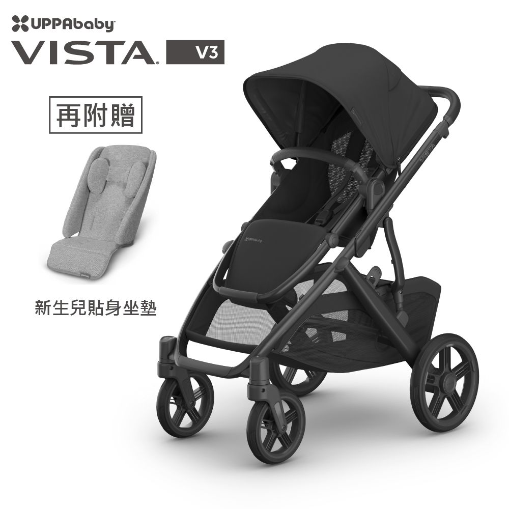 VISTA V3王者之尊旗鑑單人推車-(贈新生兒貼身坐墊+內含:防蚊帳+擋雨罩)