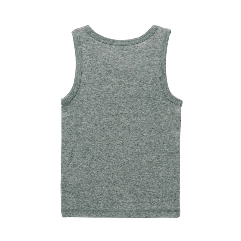 日本千趣會 - GITA 純棉柔軟背心/內衣三件組-煙燻藍