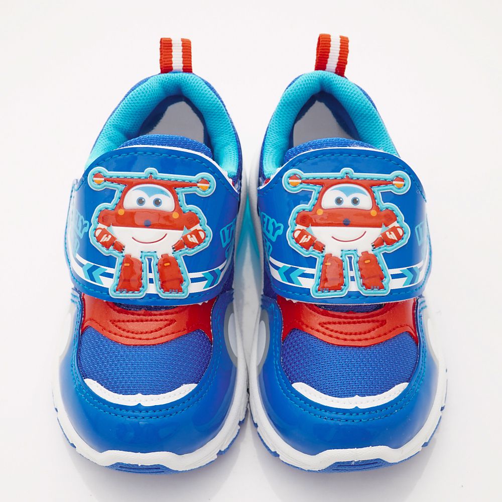 Super Wings - 卡通童鞋-LED電燈運動鞋款(中小童段)-藍-日本尺寸cm