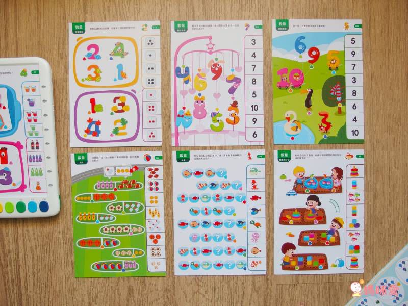 培養孩子邏輯的法寶✎【青林5G智能學習寶】點讀平板＋高達368個遊戲圖卡可替換★