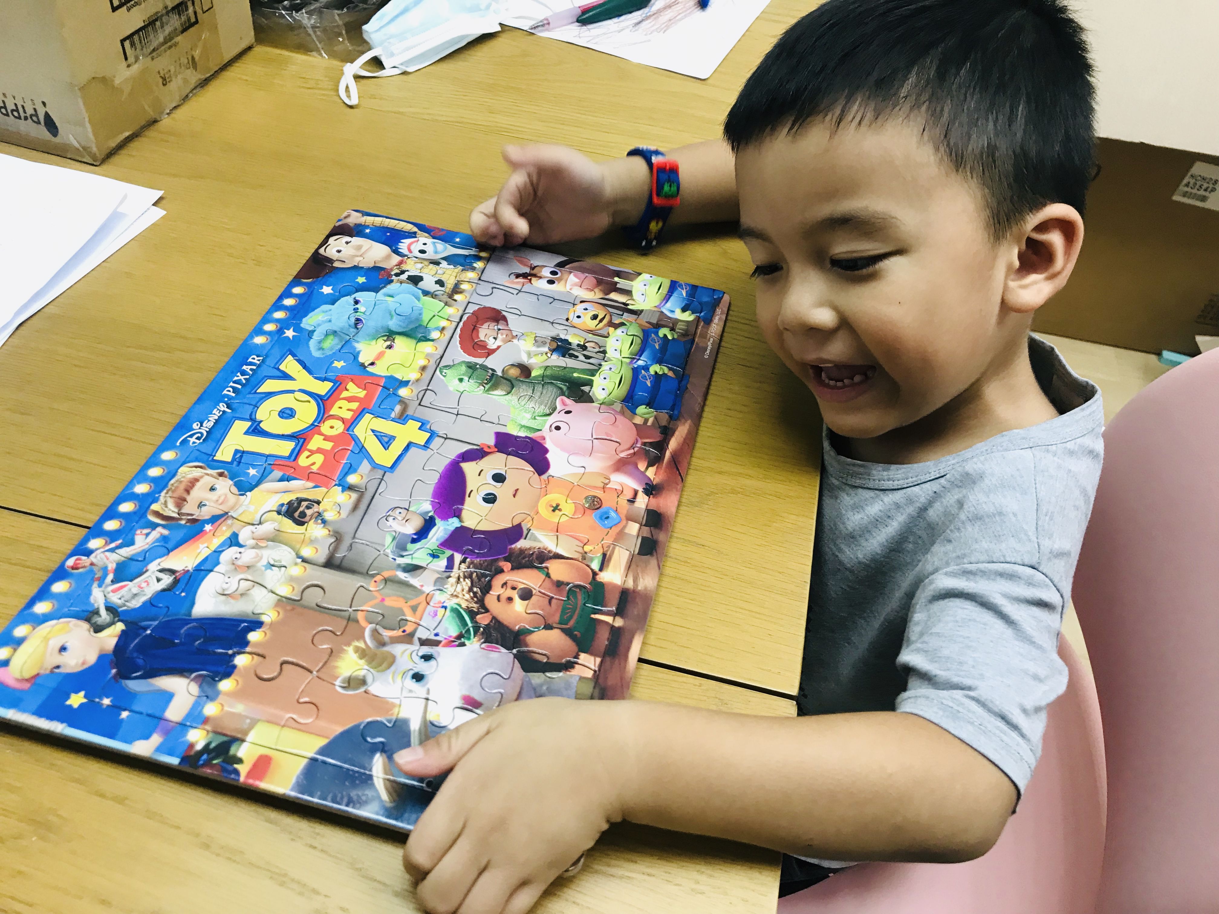 京甫 - 彩色拼圖(B)-玩具總動員4 (B)