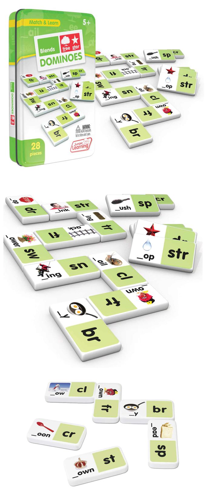 Junior Learning - 骨牌接龍遊戲-拼讀