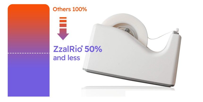 韓國ZzalRio - 韓國製兒童安全膠台(附贈膠帶*1)-黃