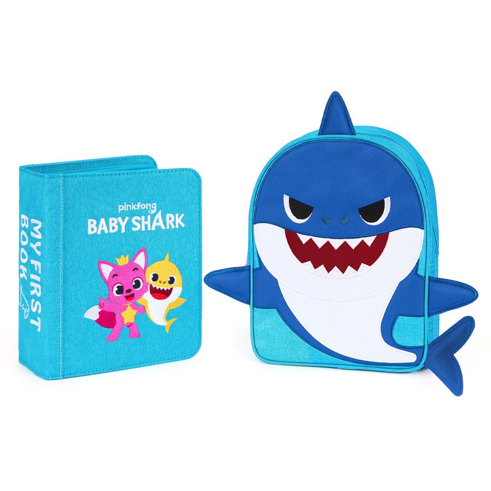 My First Book - 蒙特梭利布書-特別冊【BABY SHARK篇】-Daddy Shark藍-2y+