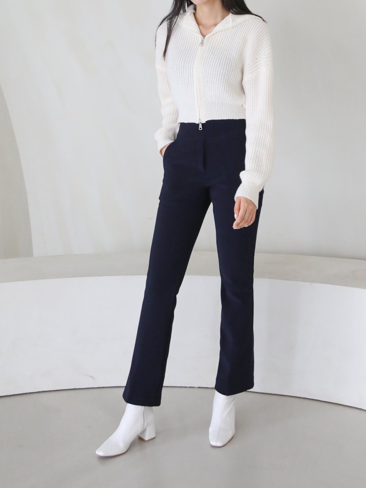 冬季款上新！正韓收收褲 ✧ 小腹隱形ｘ修飾臀腹ｘ顯腿長喇叭褲