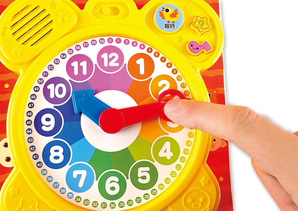 現在幾點鐘？(時鐘互動有聲書)-FOOD超人