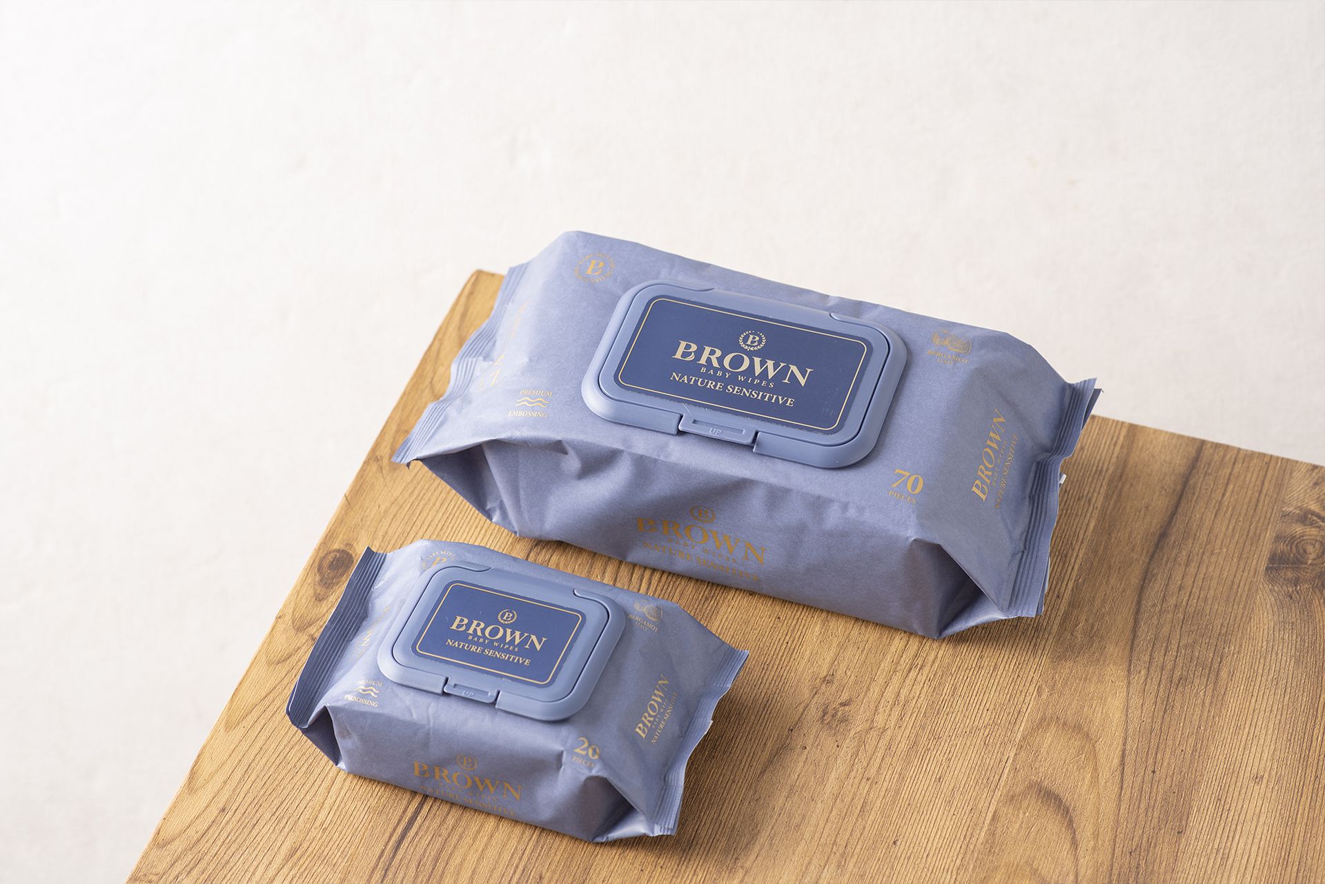 韓國 BROWN｜低敏天然嬰兒濕紙巾