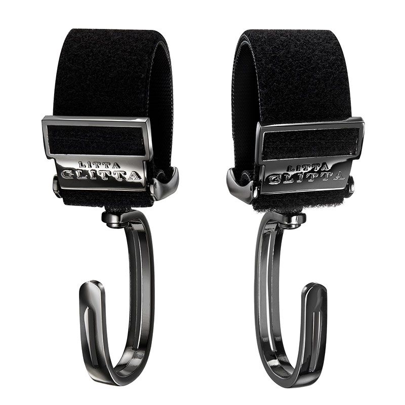 akachan honpo - LITTA GLITTA 嬰兒推車用掛勾-黑色