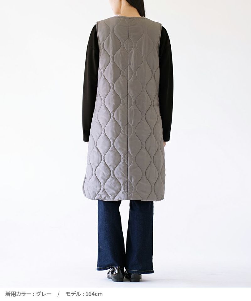 日本 zootie - SunnyHeat 防潑水蓄熱保暖長版背心-黑