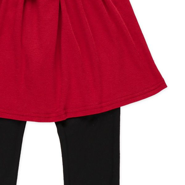 日本西松屋 - 小蝴蝶百搭褲裙-咖啡