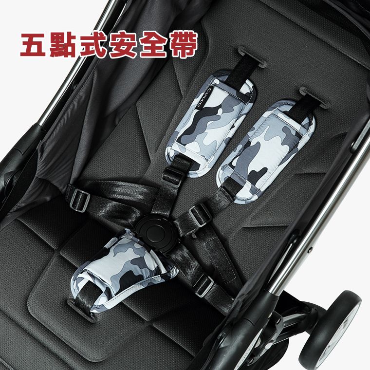 美國卡普奇Capucci - 重力全自動收合登機車-迷彩