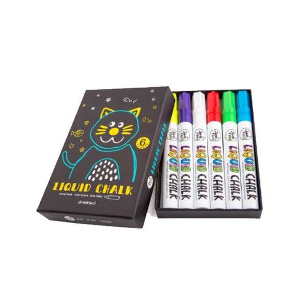 西班牙 JoanMiro - 6色兒童液體粉筆