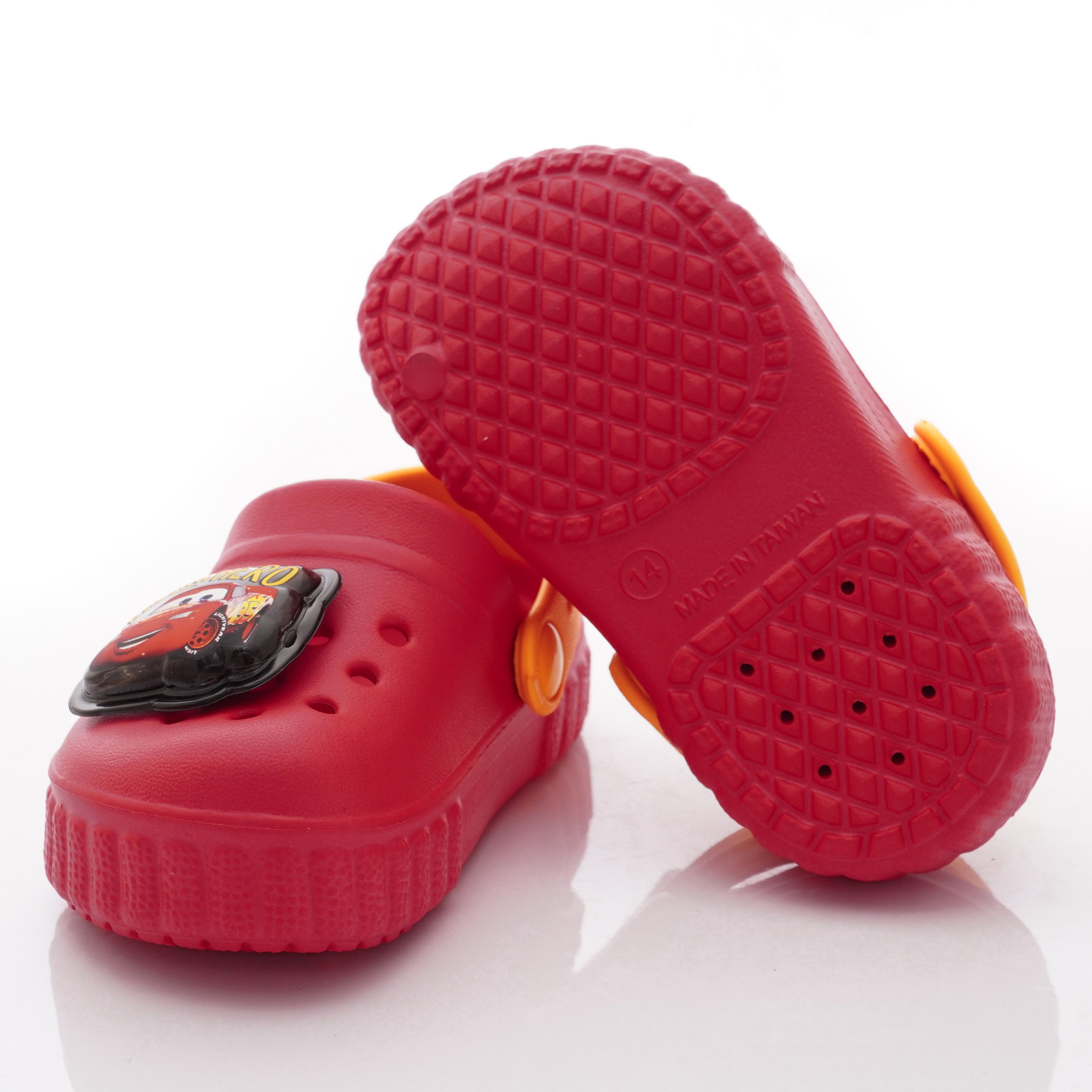 DISNEY 迪士尼 - 麥坤包趾涼鞋(小童段)-紅