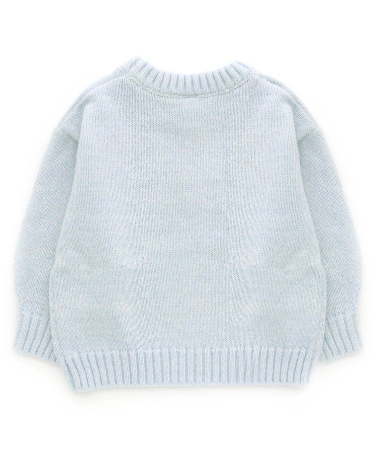 日本 apres les cours - 甜蜜冰淇淋色系針織上衣-象牙