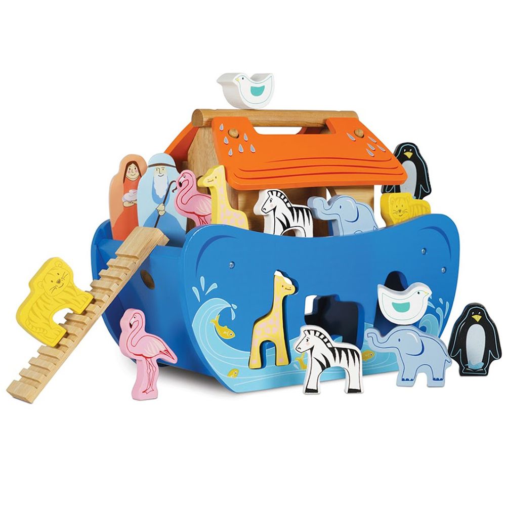 英國 Le Toy Van - 諾亞方舟動物探索啟蒙玩具