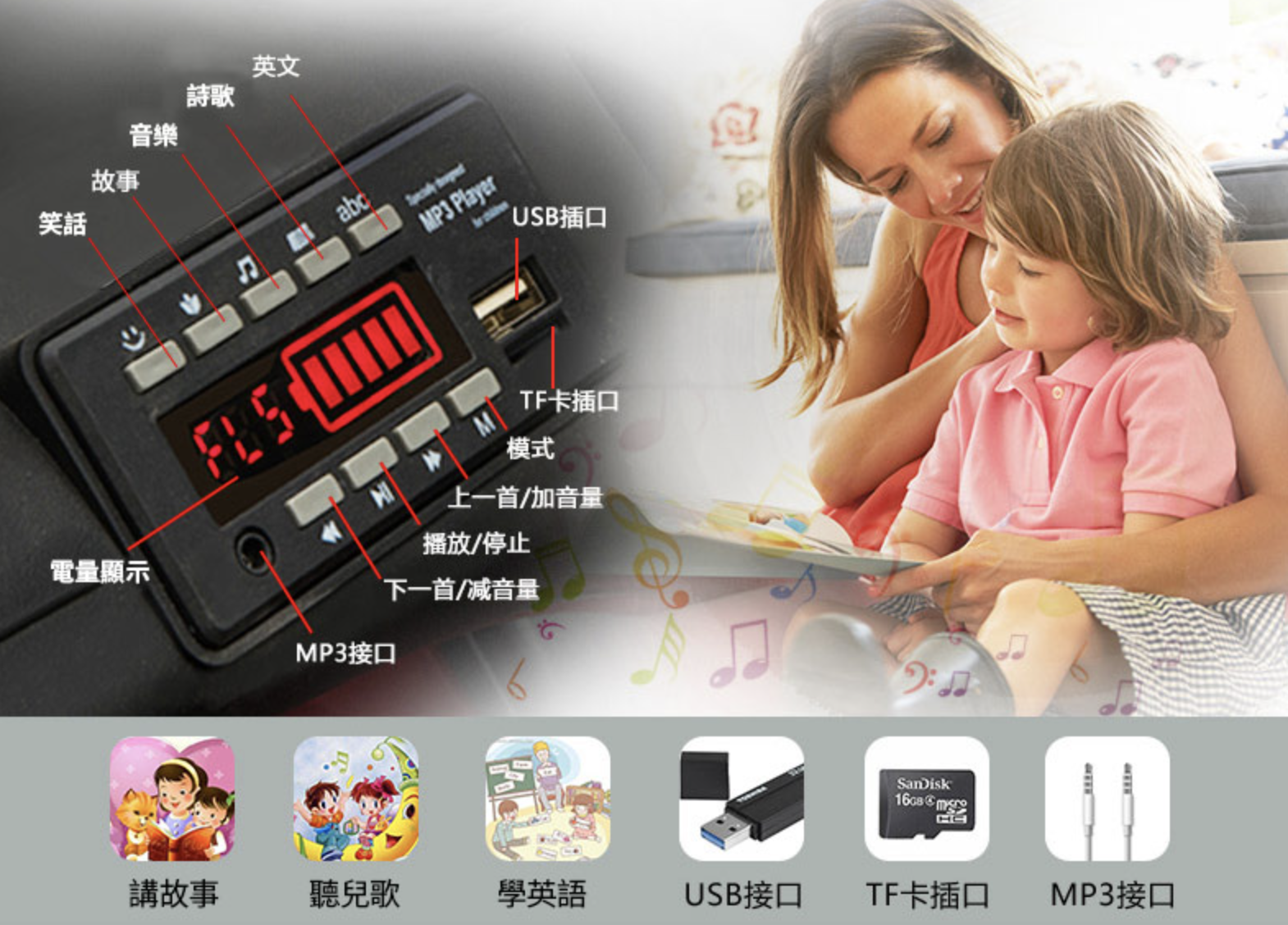 i-Smart - 復古小火車 台灣獨家代理 (含火車頭+第二節動力車廂)-紅色