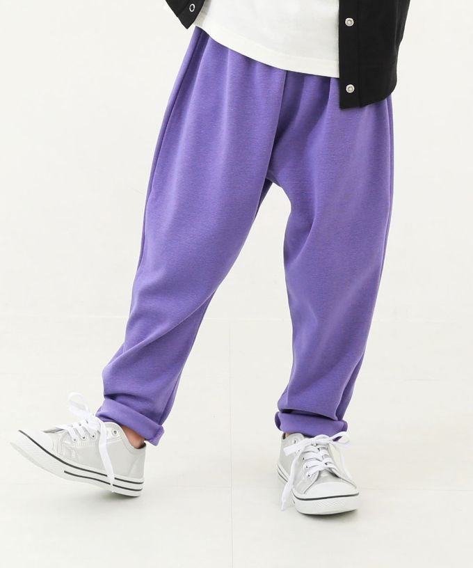 日本 devirock - 熱銷定番 超彈力寬鬆廓型長褲-淺灰藍