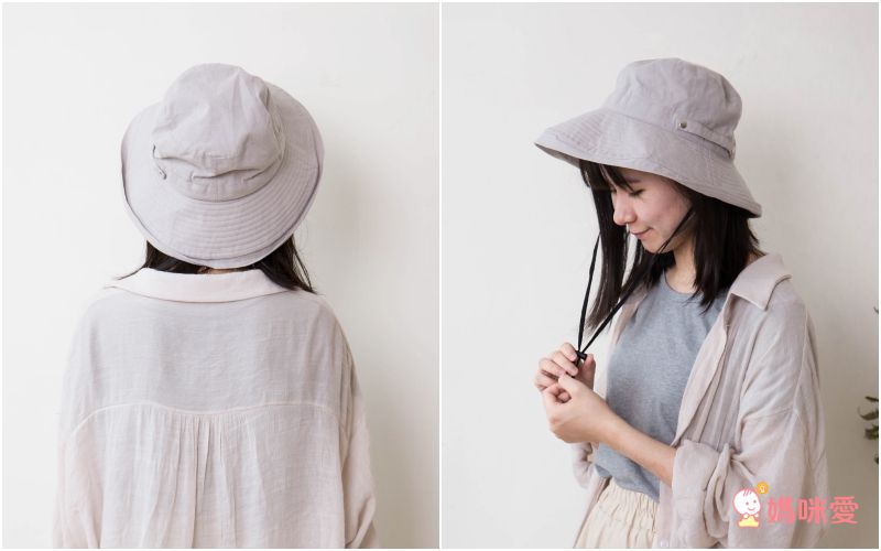 日本媽咪夏日愛用 ☼ 大帽簷透氣遮陽帽 / 抗UV涼感袖套！