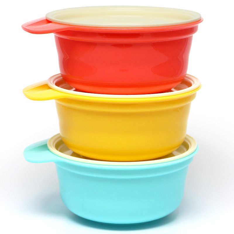 akachan honpo - 可保存附蓋嬰幼兒用小碗 (120ml(滿水時))