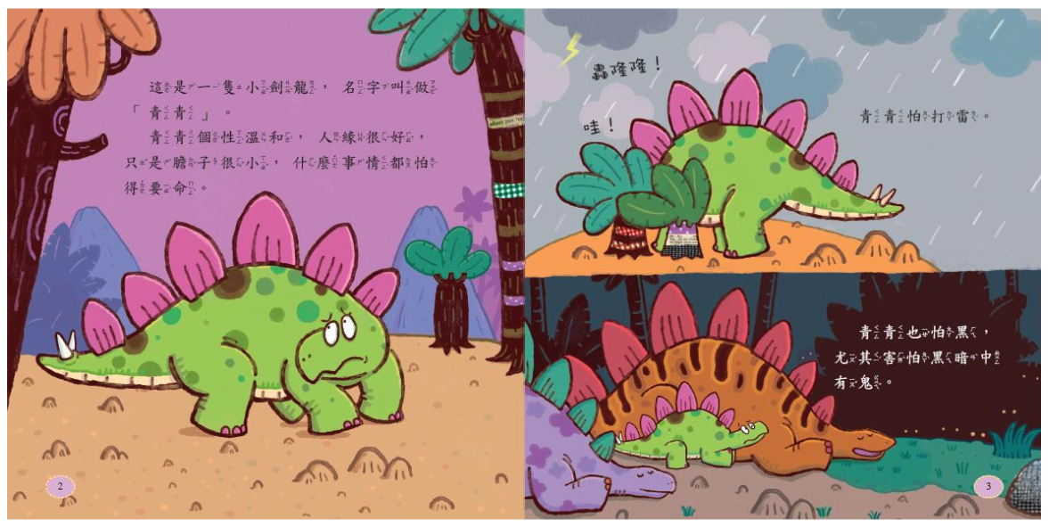 小恐龍情緒繪本【第一輯】-標準版-6書/6QRcode