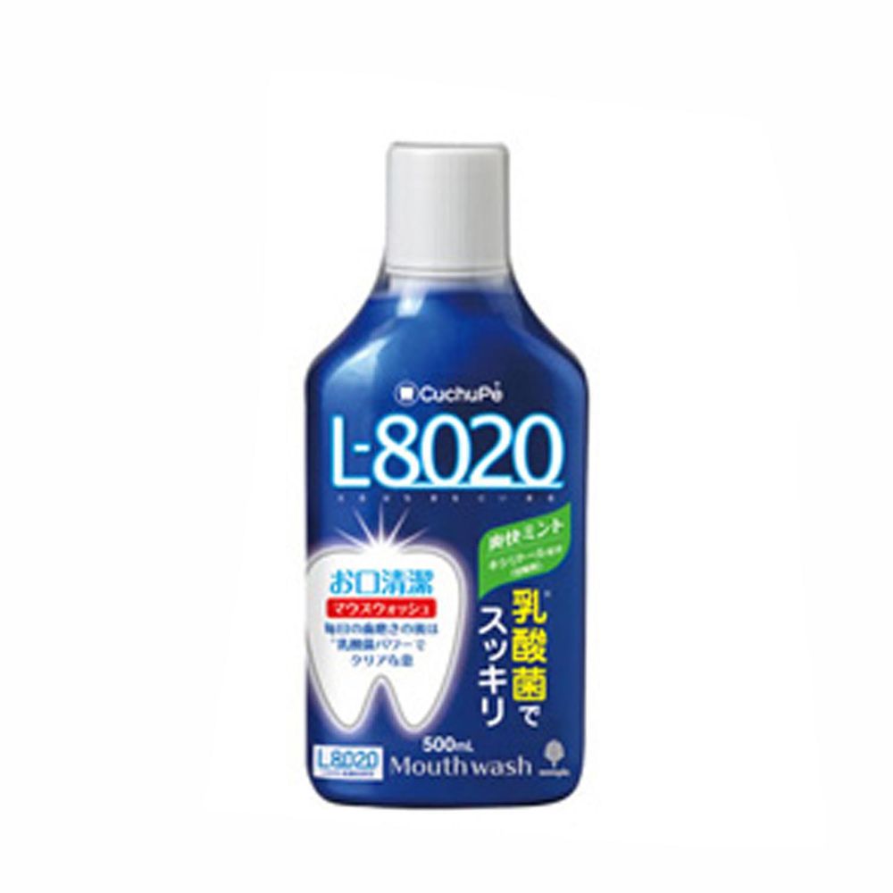 日本 小久保KOKUBO - 日本製L8020乳酸菌防蛀護齦漱口水-500ml-沁涼薄荷