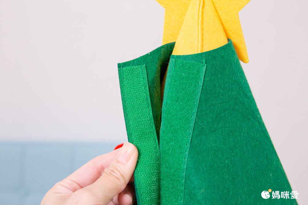 毛氈聖誕樹裝飾 ✦ 輕巧好裝飾 ✦ 完全不佔空間！