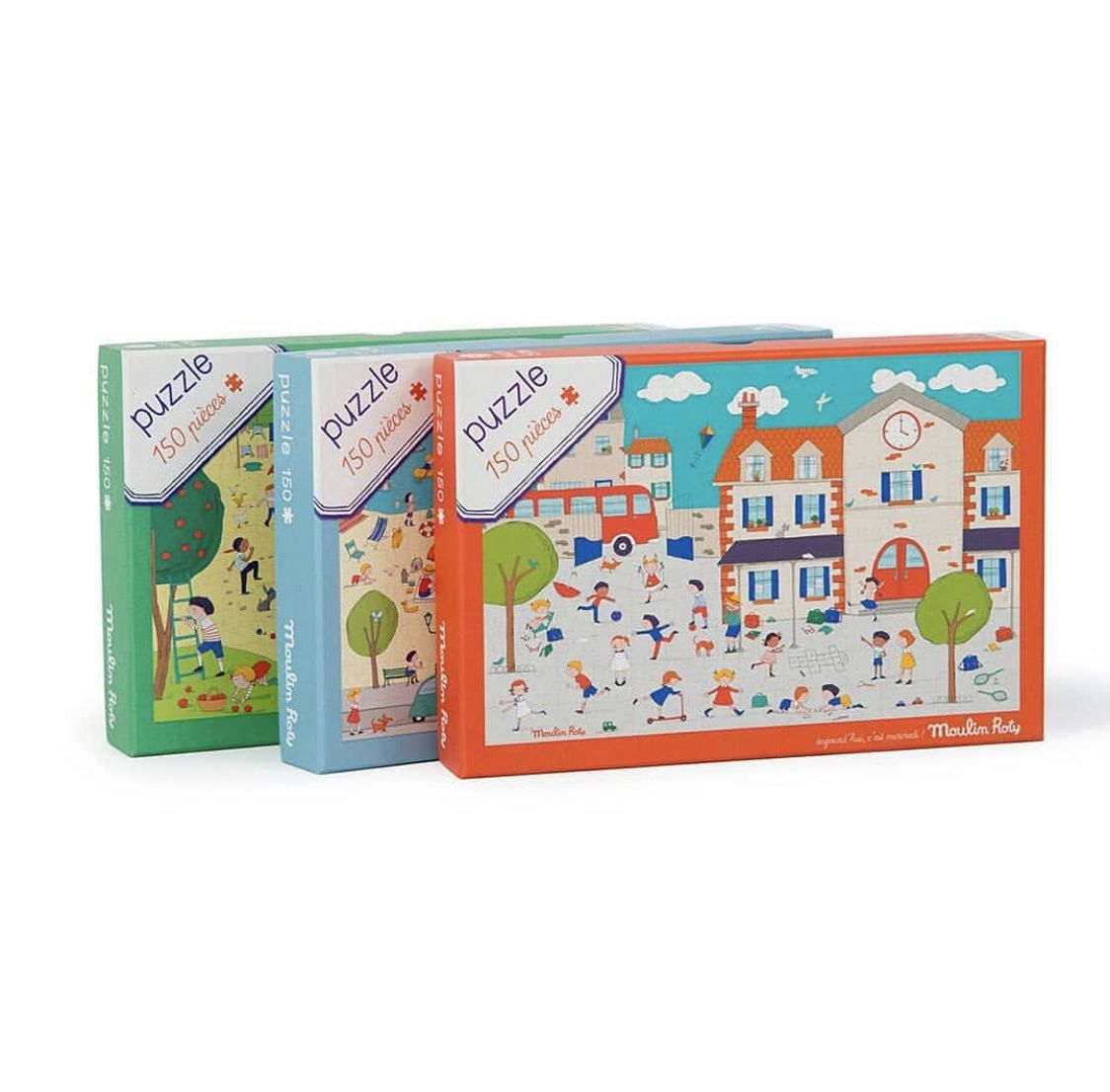 Moulin Roty - 海報拼圖-休閒時光(150片)