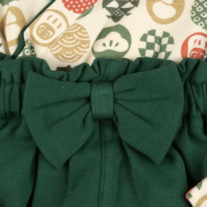 akachan honpo - 袴連身包屁衣-綠色