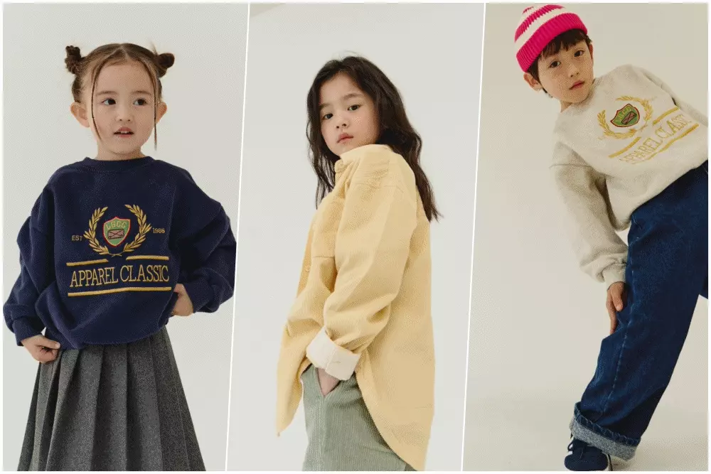 韓國 PEANUT - 燈芯絨口袋長袖襯衫/外套-淺黃