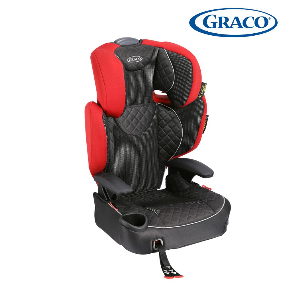 美國 GRACO - 3-12歲成長型汽座 AFFIX  安全帶版 紅桃皇后