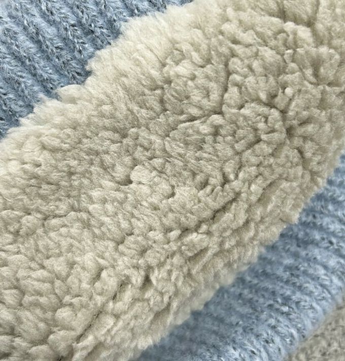 日本代購 - 可愛怪獸眼睛造型毛帽-紫粉