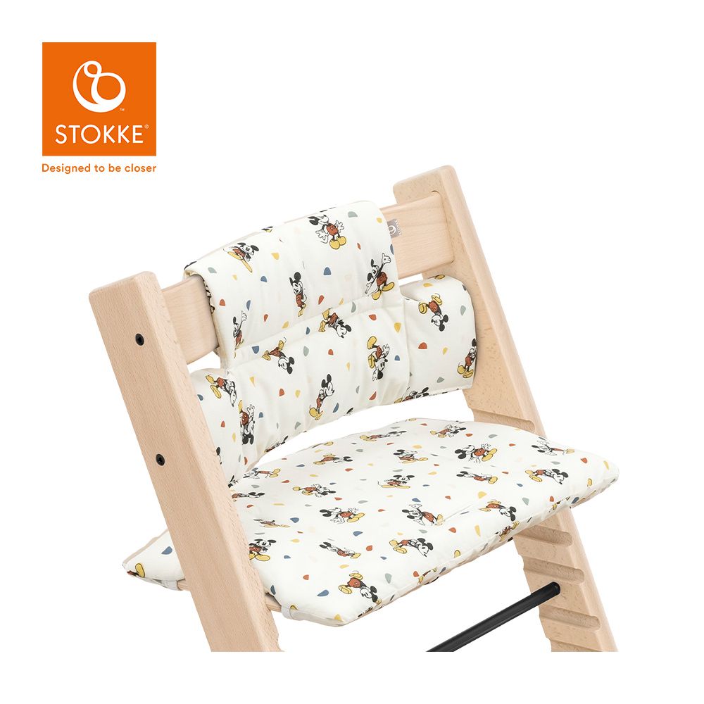 Stokke - 挪威 Tripp Trapp 成長椅經典座墊-米奇狂歡